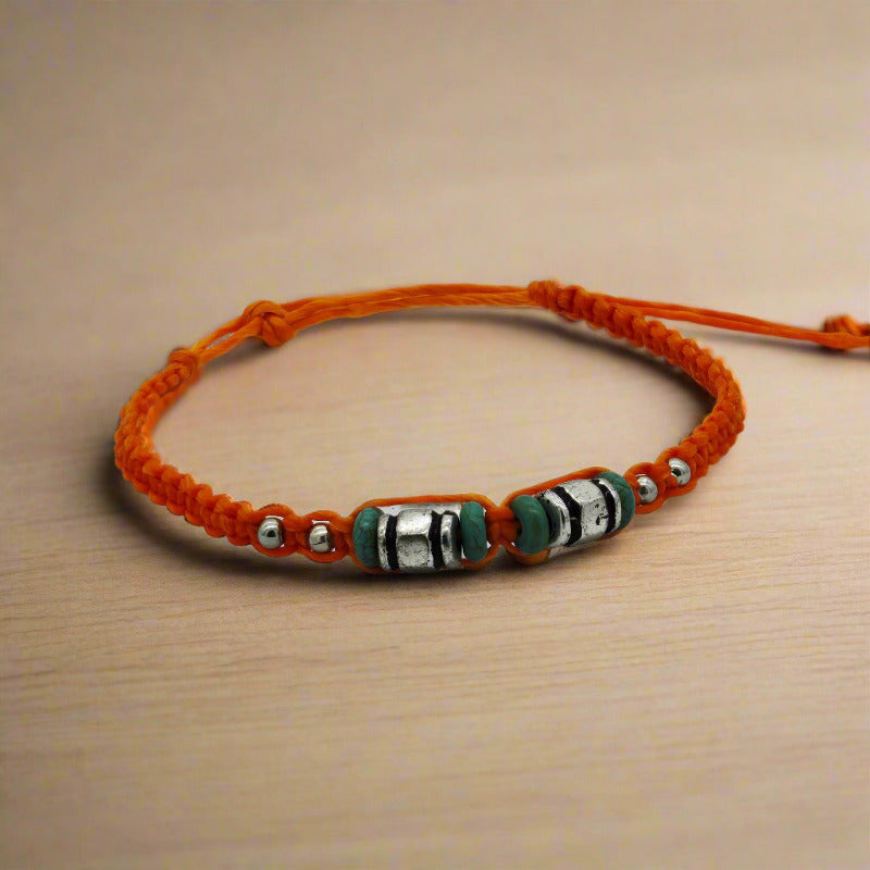 bratara handmade bumbac impletit