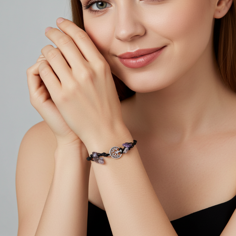 bratara piatra ametist copacul vietii