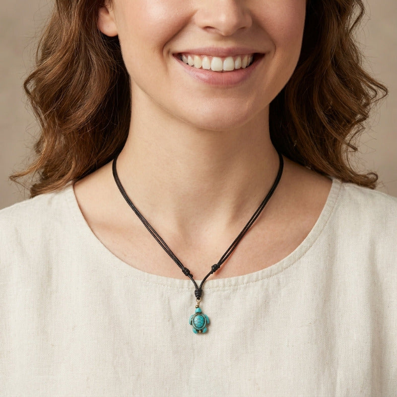 colier handmade testoasa