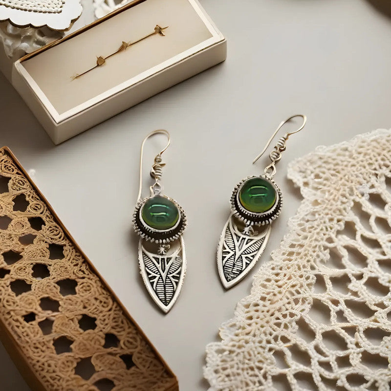 Cercei lungi cu model berber