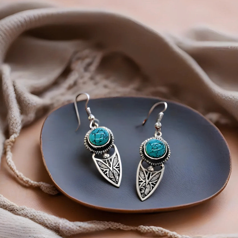 Cercei lungi cu model berber