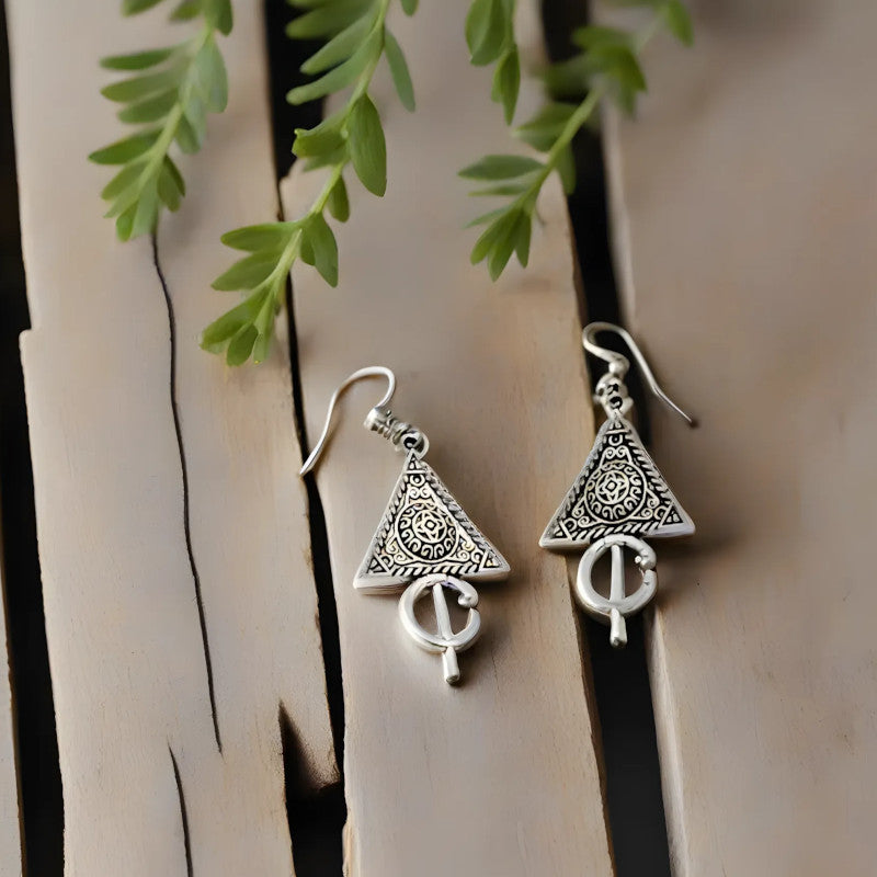 Cercei cu model traditional berber