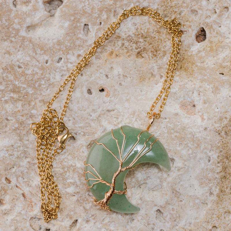 colier aventurine Copacul Vietii