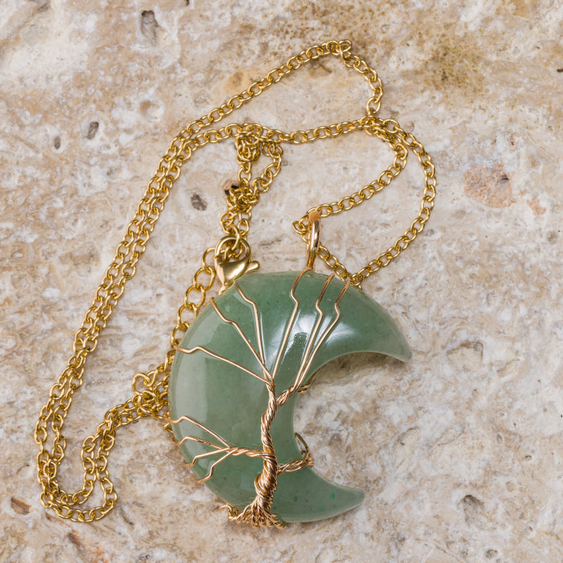 colier aventurine Copacul Vietii