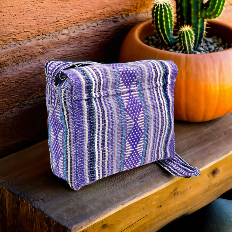 geanta violet etnica mexic