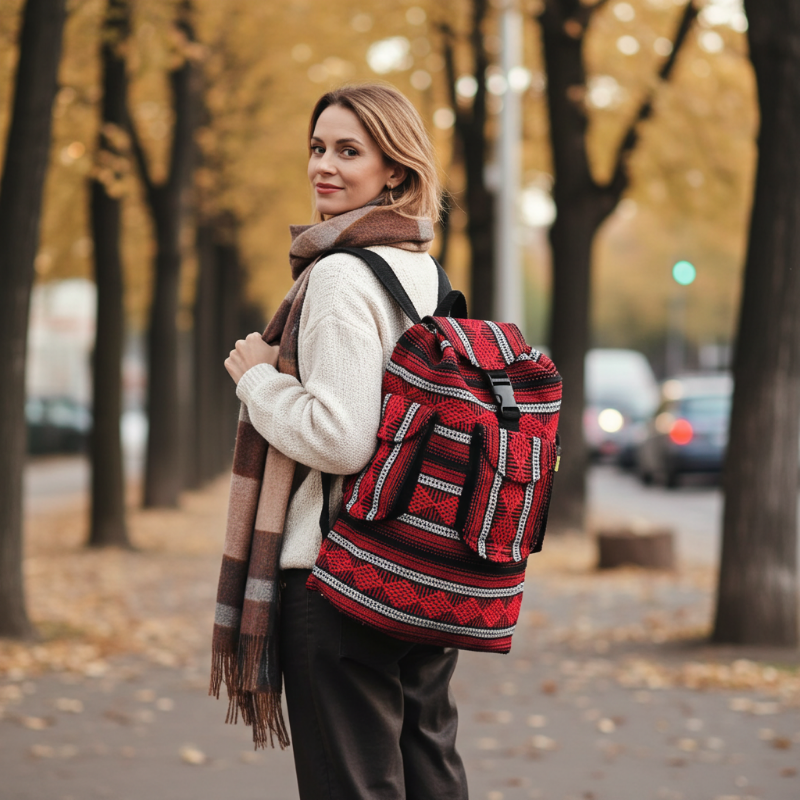 rucsac mare etnic mexic