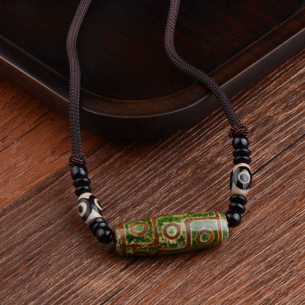 Colier handmade, din pietre semipretioase - cloisonne