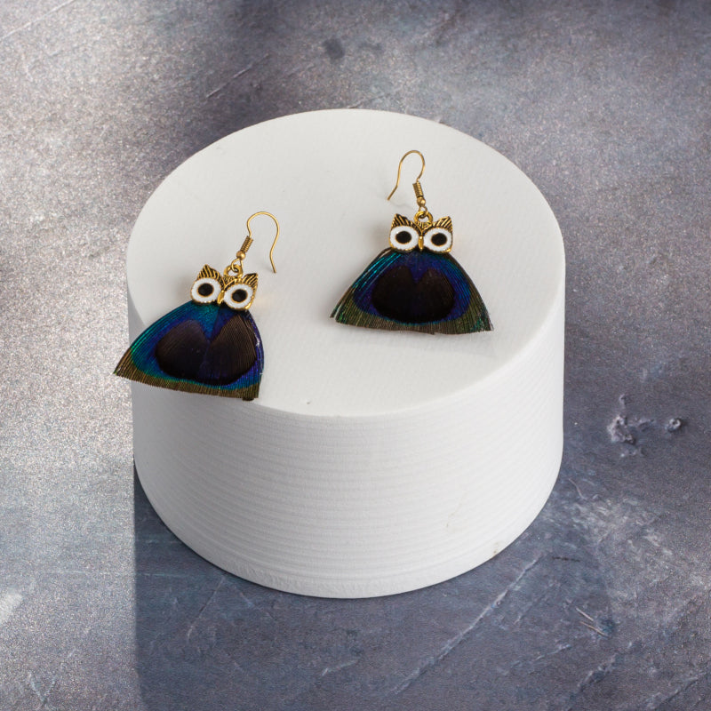 Cercei Boho cu model bufnită