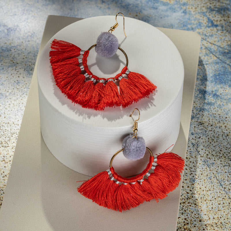 cercei rotunzi evantai