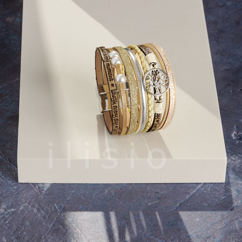 Brătară Copacul Vietii piele