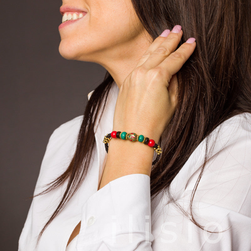 Brătară cu model tibetan