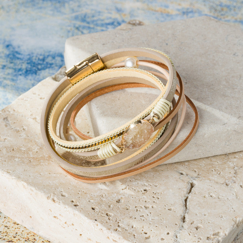 bratara multistrat din piele