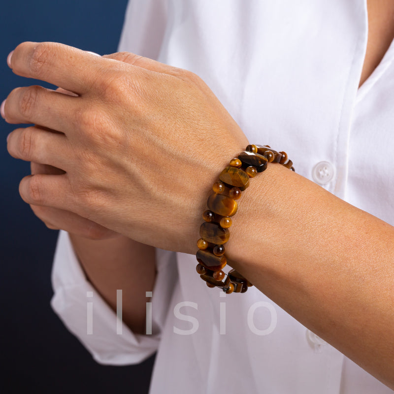 bratara handmade piatra Ochi de Tigru
