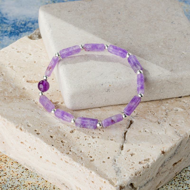 bratara handmade ametist