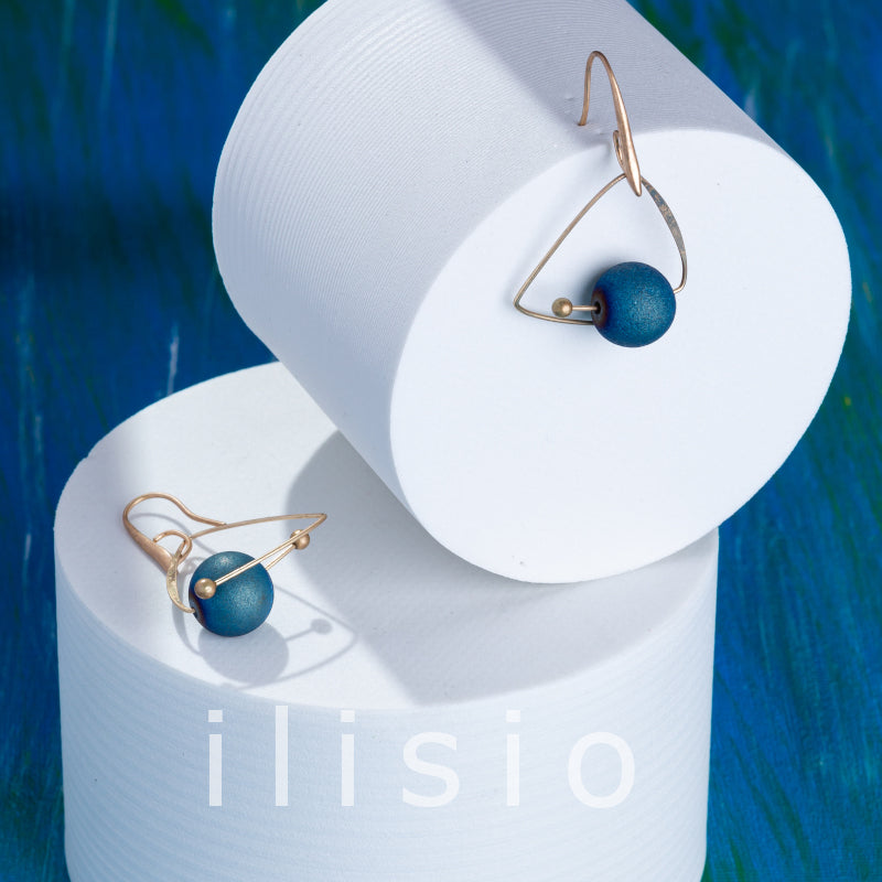 Cercei handmade cu pietre semipretioase