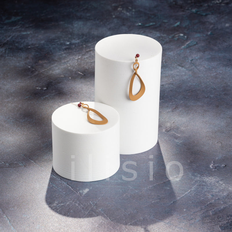 Cercei lungi retro twist