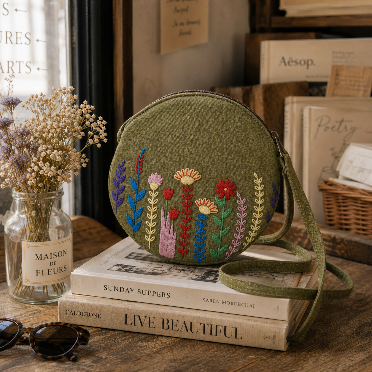 Geantă boho Olive Garden
