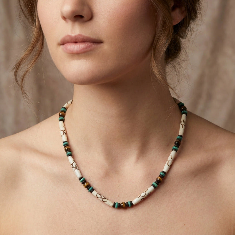 colier handmade piese os
