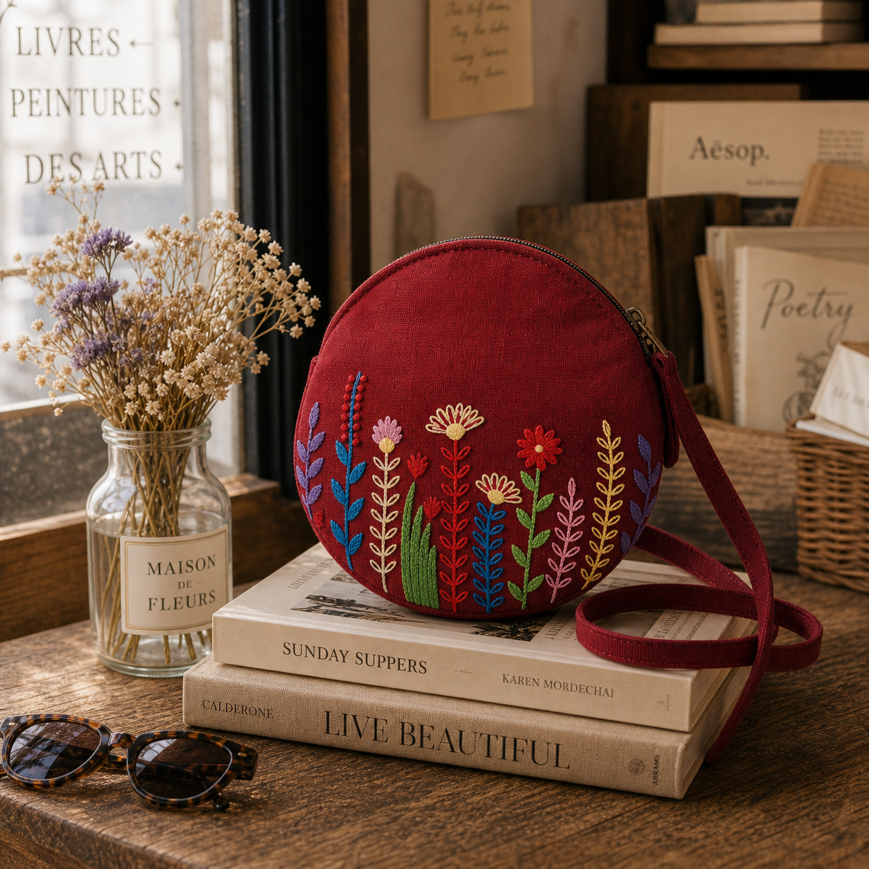 geanta handmade rosie