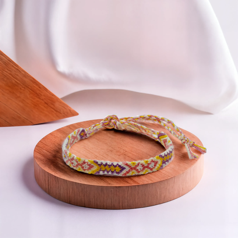 bratara handmade bumbac impletit