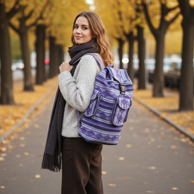 rucsac mare traditional mexican